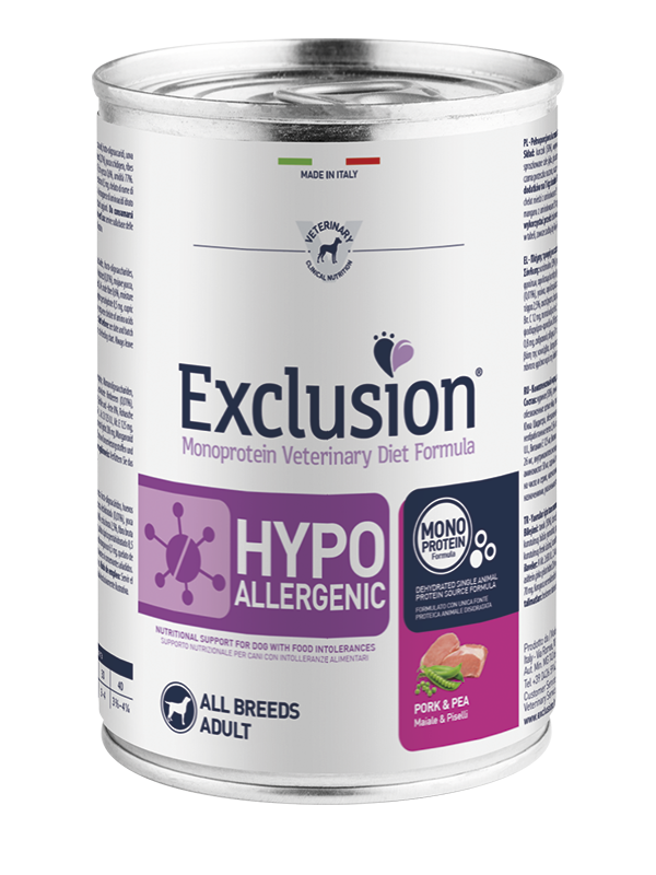 HYPOALLERGENIC PORK & PEA ALL BREEDS (400 GR)